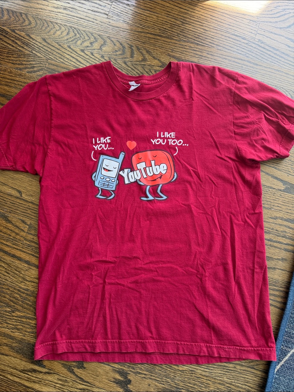 YouTube mobile T-shirt men’s Large - Picture 2 of 4